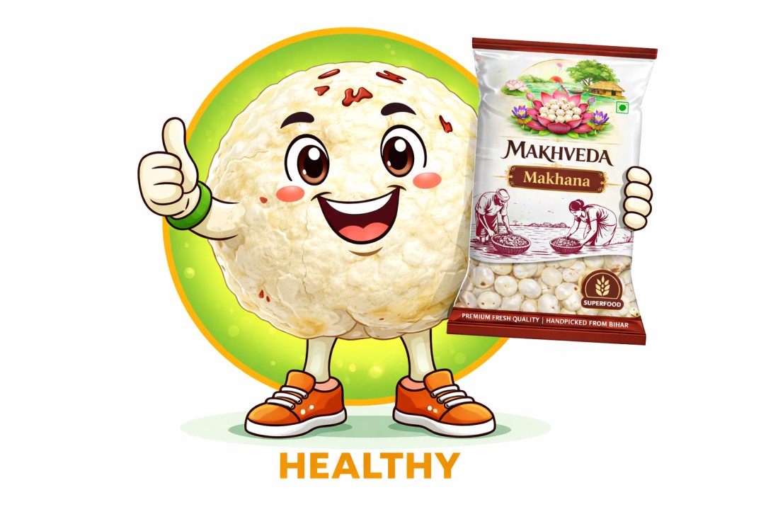 Makhveda Healthy roasted makhana bowl